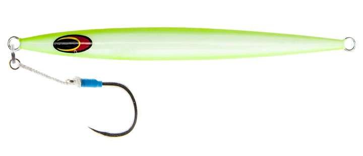 Nomad Design Streaker Jigs - 160g - Chartreuse White Glow