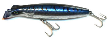 Northbar Tackle Jr. Bottle Darter Lure - Blue Mackerel Chrome