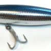 Northbar Tackle Jr. Bottle Darter Lure - Blue/Silver Chrome