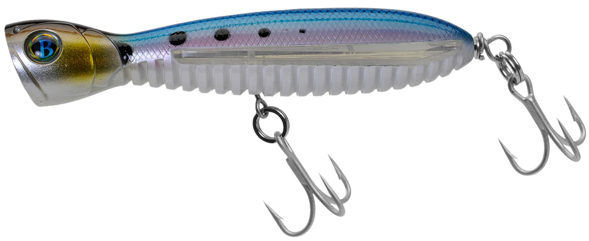 Ocean Born 18001 Flying Popper Floating Lure - American Shad