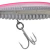 Ocean Born 18008 Flying Popper Floating Lure - Pink Silver