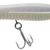 Ocean Born 18031 Flying Pencil Floating Lure - White Ghost