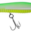 Ocean Born 18038 Flying Pencil Sinking Lure - Lime Glow Chart.