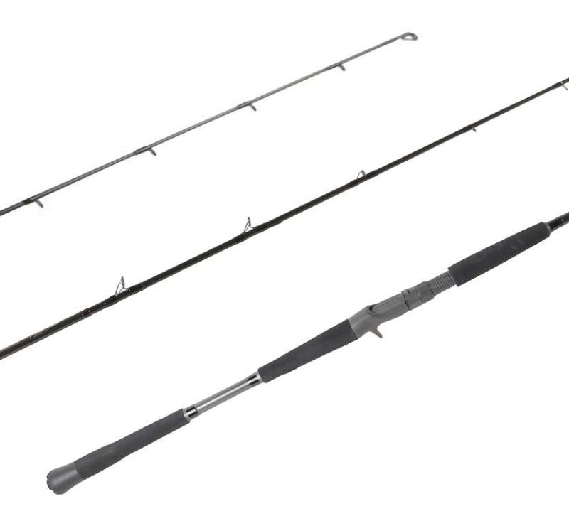 Ocean Tackle International OTI-LBI701HFA Pitch Black Inshore Conventional Rod