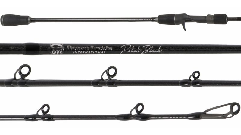 Ocean Tackle International OTIPB63400A Pitch Black Conventional Rod