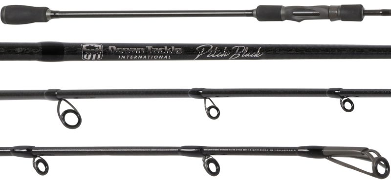 Ocean Tackle International Pitch Black Spinning Rod - OTI-PB63400S