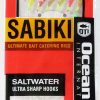 Ocean Tackle Sabiki Rigs - Green Glo Multicolor - 12 - OTI-5201-G12