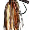 Outkast Tackle Cage Feider Jig - 3/4oz - Black/Brown Amber