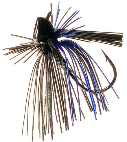 Outkast Tackle Finesse Jig - 3/16oz - Black/Blue