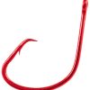 Owner 5114-2 Mutu Light Circle Hook Red 3/0 5pack