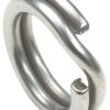 Owner 5196 Hyperwire Split Ring Stainless Black Chrome 3 14pack