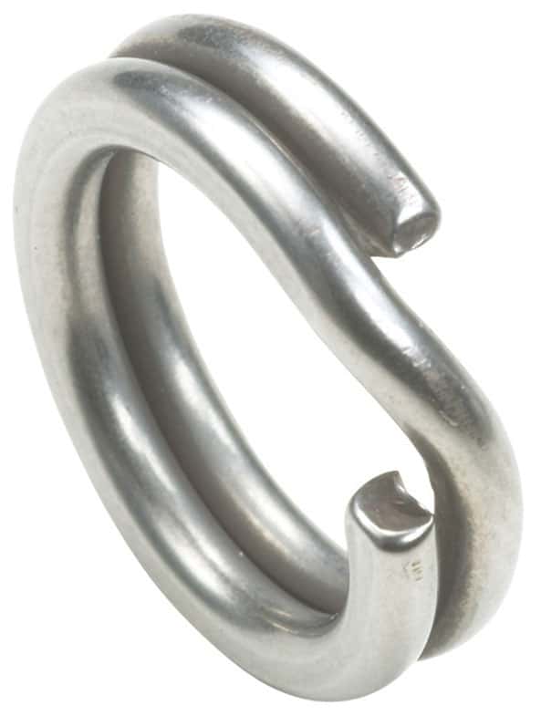 Owner Hyper Wire Stainless Split Rings - Size #4 - 5196-044