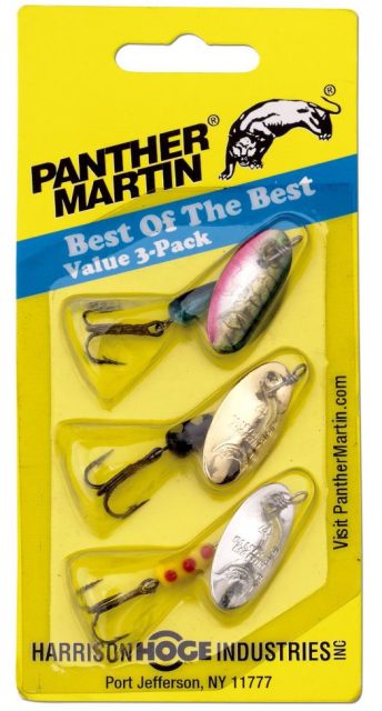 Panther Martin Best of the Best 3-Pack Spinner Kit