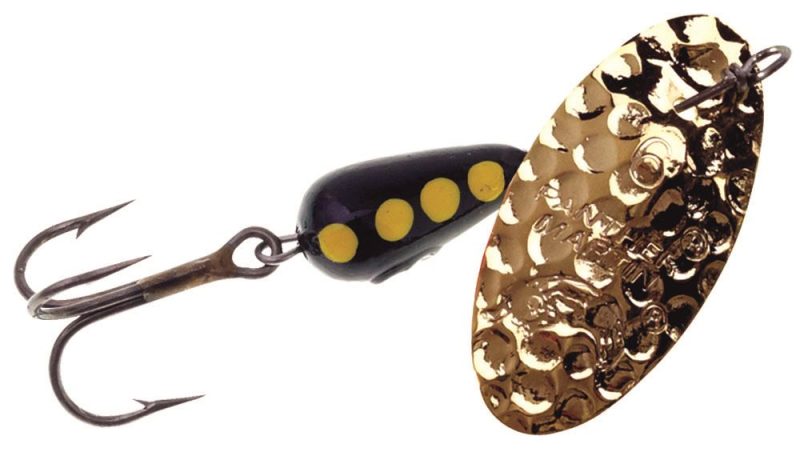 Panther Martin Inline Spinner - #1 - Hammered Gold Garlic