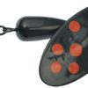 Panther Martin Inline Spinner - #2 - Spotted Black with Fluorescent