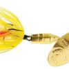 Panther Martin Inline Spinner - #6 - Fly Gold & Yellow