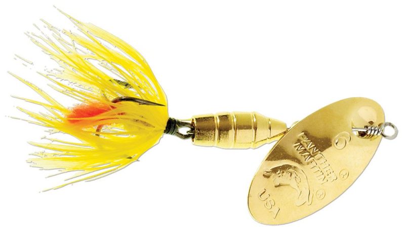 Panther Martin Inline Spinner - #6 - Fly Gold & Yellow