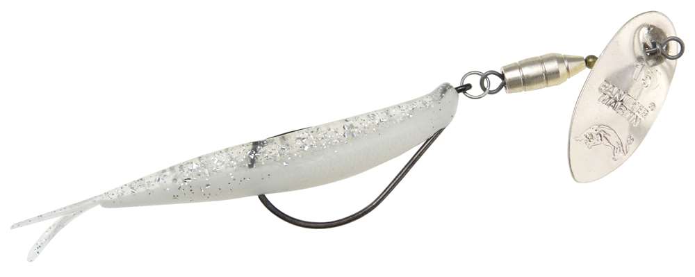 Panther Martin Weed Runner Inline Spinner - Silver/White Ice