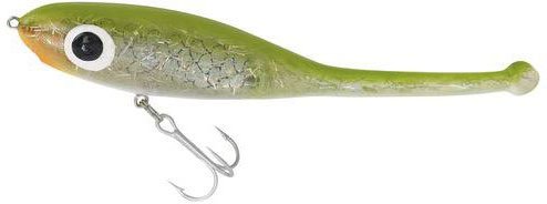 Paul Brown - DEV-49 Devil Twitchbait - Bayou Green Back/Silver Glitter