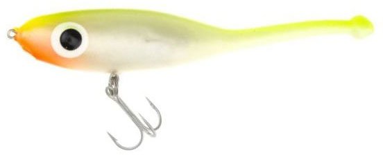 Paul Brown Devil Twitchbait - Pearl/Chartreuse - DEV-01