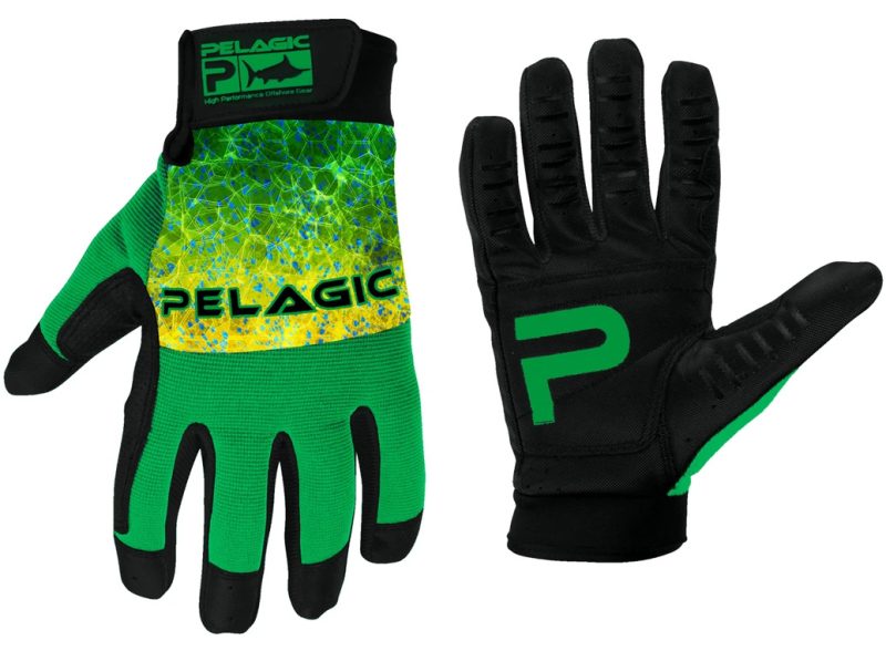 Pelagic End Game Pro Gloves - Dorado Green - M/L