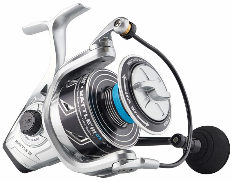 Penn Battle III DX Spinning Reel - BTLIII8000DX