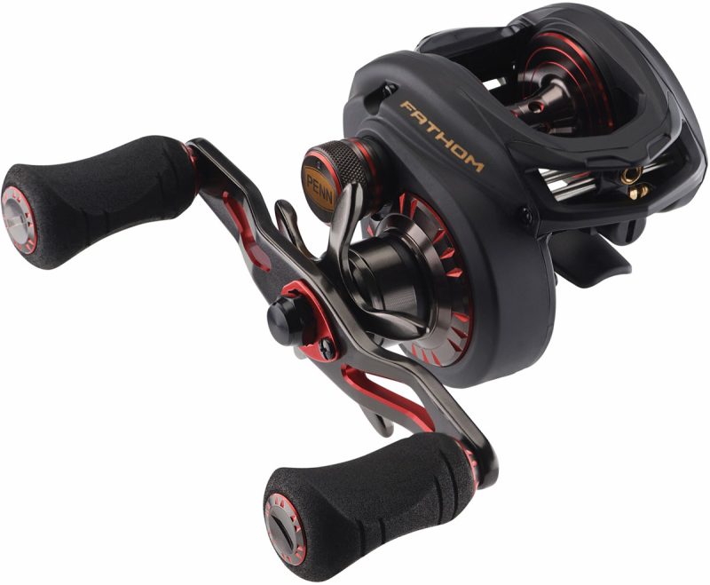 Penn Fathom Low-Profile Baitcasting Reel - FTH200LPHS