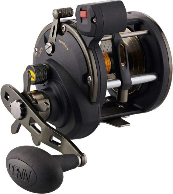 Penn SQLII30LWLC Squall II Level Wind Line Counter Conventional Reel