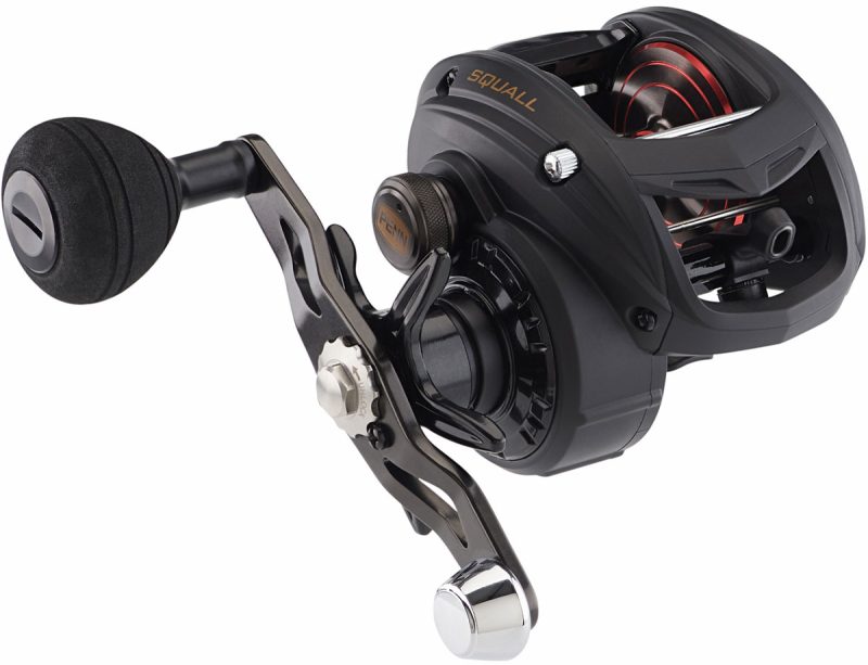 Penn Squall Low Profile Baitcasting Reel - SQL400LPHS