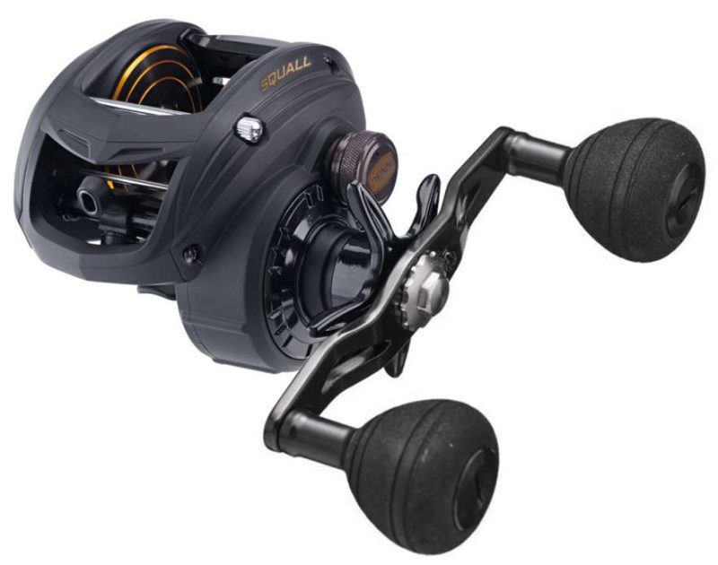 Penn Squall Low Profile Baitcasting Reel - SQL400LPLH