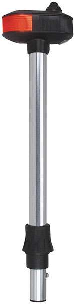 Perko Removable Bi-Color & Utility Pole Light - 0° Rake - 1421DP2CHR