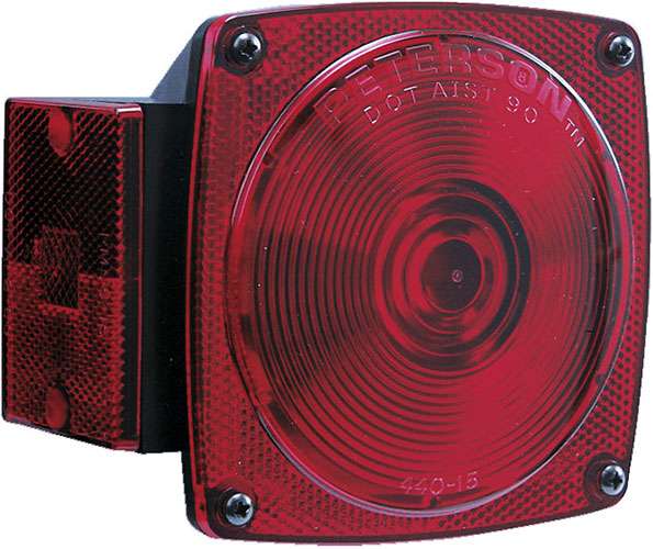 Peterson 440L Combination Tail Light w/ License Light