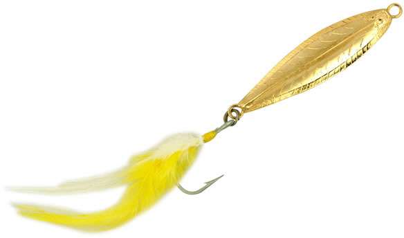 Point Jude Lures Gold Nautilus & Feather