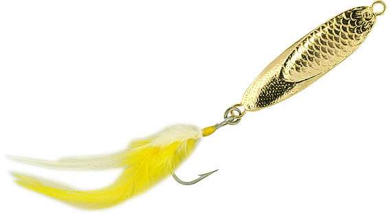 Point Jude Lures Gold Sea Scallop & Feather