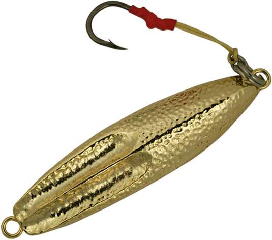 Point Jude Lures Hammer'n Groove Lure 4.5oz Gold