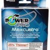 PowerPro Maxcuatro Braided Fishing Line White - 65lb - 300yd