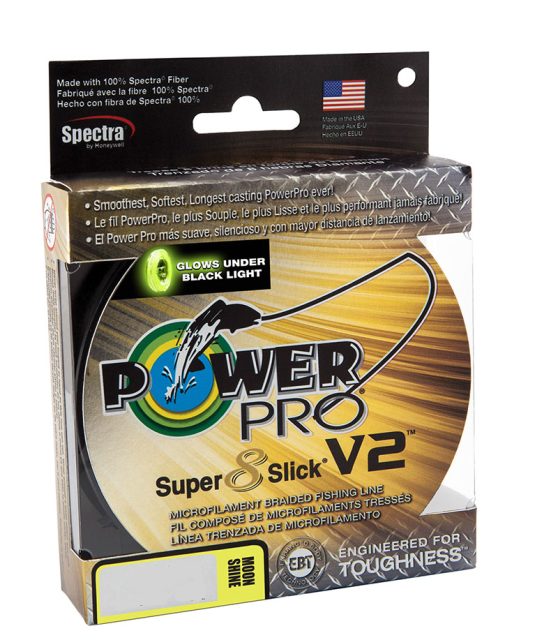 PowerPro Super Slick V2 Braided Line 80lb 300yds - Moonshine