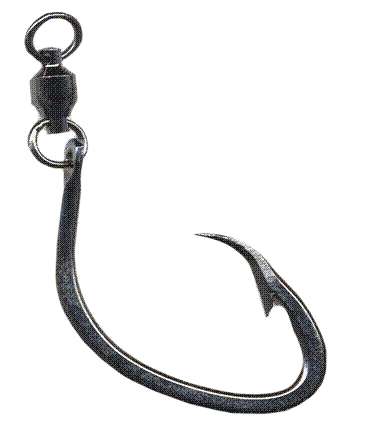 Quick Rig Charlie Brown Circle Hooks with DWE Swivel 7/0 DWE 6mm 4pack