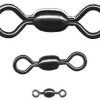 Quick Rig Sea Buoy Monkey 200# Swivel Black Nickel #2 25 Pack