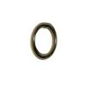 Quick Rig Stainless Steel Welded Rings #3 Black Nickel 100# 15 Pack