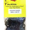 R & R Black Rigging Bands 200pk Small - RBS200