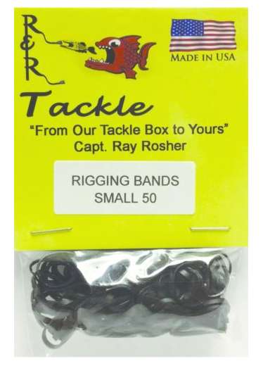 R & R Black Rigging Bands 50pk Small - RBS50