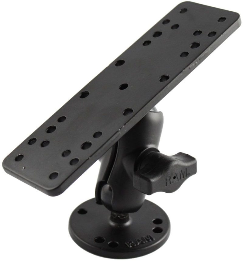 RAM 1" Ball Mount w/ Rectangle & Round Bases (AMPS) - RAM-B-111U-A