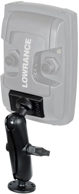 RAM Double Ball Mount for Lowrance Elite-5/7 Ti - B Size - 1 in.