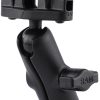 RAM Double Ball Mount for Lowrance Hook2 Series - B Size - 1 in.