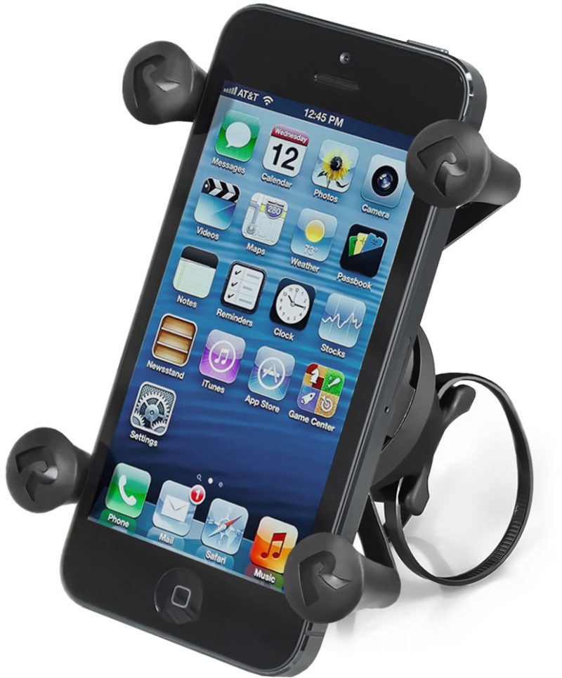 RAM EZ-ON/OFF Bicycle Mount w/ Universal X-Grip Cell Phone Holder