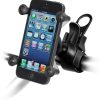 RAM EZ-Strap Rail Mount w/ Universal X-Grip Cell Phone Holder