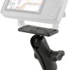 RAM Track Ball Double Ball Mount for Humminbird Helix 5 - B - 1 in.