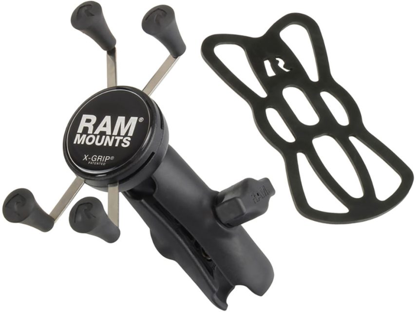 RAM Universal X-Grip Cell Phone Cradle w/ Double Socket Arm