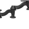 RAM Vertical Double 6" Swing Arms w/ 6.25" X 2" Base - RAM-109V-1U